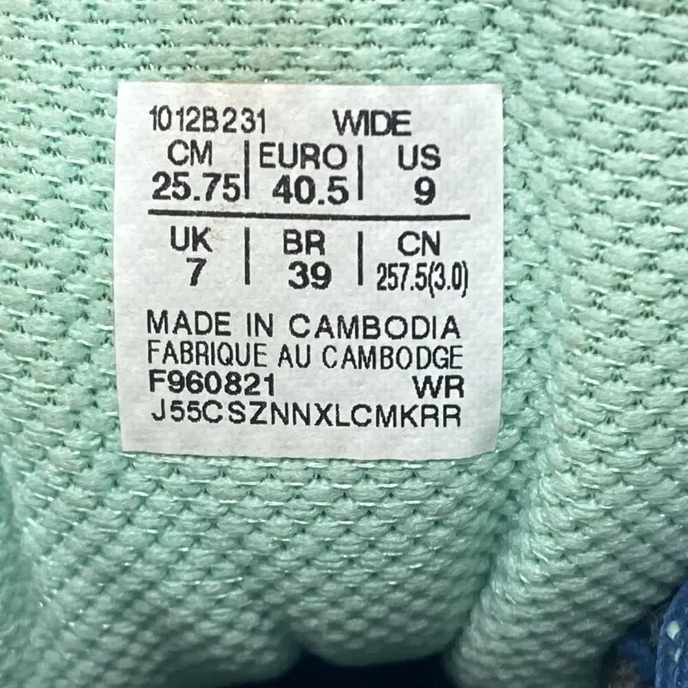 Women's Asics Gel Venture 8 Trail Running Sneaker Shoes Blue Pink - Size 9 - Picture 11 of 11